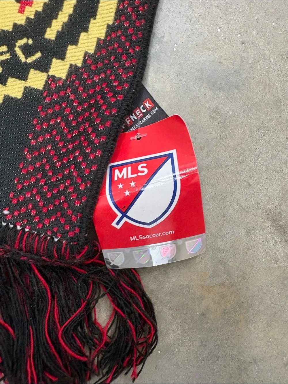Atlanta United FC Holiday Scarf Ruffneck Scarves MLS Soccer Men’s NWT